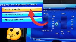 Solución antena vetv SKY se movió | señal interrumpida