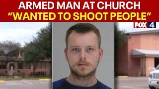 Man who tried to enter Dallas church with tactical rifle now facing federal charge