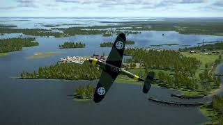 Lappeenranta - City and Airfield next to Lake Saimaa