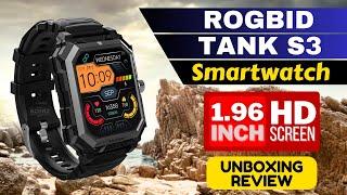 1.96" Smartwatch ⫸ Rogbid Tank S3 ⫷ UNBOXING REVIEW