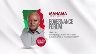 WATCH LIVE | John Mahama on ‘Resetting Ghana for Good Governance and Accountability’ | #MahamaCon…