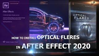 AFTER EFFECT 2020: HOW TO INSTALL OPTICAL FLERES IN AFTER AFFECT 2020