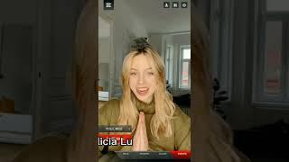@FeliciaLuOfficial #german  Singer part three