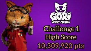 Gori: Cuddly Carnage - Challenge 1 High Score - 10,309,920