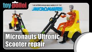 Vintage Micronauts Ultronic Scooter repair guide - Toy Polloi