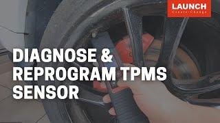 X-431 TSGUN | Diagnose & reprogram TPMS sensors | LAUNCH