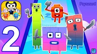 Merge Number Cube: Fam Run - Gameplay Walkthrough Part 2 Level 12-21 Merge Battle Game (iOS, Android