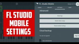 Fl Studio Mobile Settings for Beginners