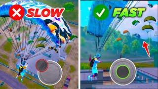 NEW Parachute Tricks Make You Land Faster | PUBG MOBILE