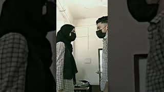 Cuddling Kissing And Holding Hands  Long Distance Relationship  Hijab Girl Status  #shorts