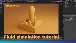 How to make a fluid Simulation in Blender
