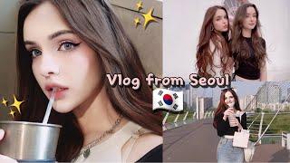 VLOG:A day in my life in Seoul, meeting with my  friend //외국인 모델의 서울 일상 l 내 친구 다샤타란과 밥먹기 l 예쁜 카페 탐방기