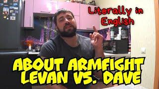 Literally English  Vitaly Laletin speaks english   about Armfight Chaffee vs. Saginashvili 