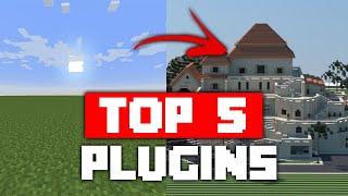  TOP 5 PLUGINS for YOUR MINECRAFT SERVER 