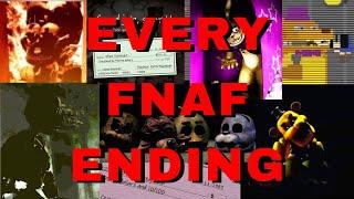 Breaking Down EVERY FNAF Ending