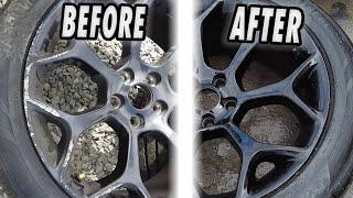 How to Make Scratched Rims Look New with an Angle Grinder