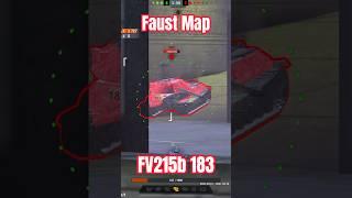 FV215b 183 in Faust Map #wotblitz #worldoftanksblitz #wotb #вотблиц #блиц #танкиблиц #game #tank