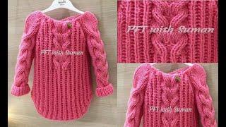 New knitting design/Cardigan Pattern in Hindi/Requested Video/Cardigan Tutorials:Design#77