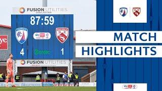 HIGHLIGHTS | Spireites 4-1 Morecambe