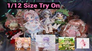 1/12 Size Doll Outfits Try-On (AliExpress, Come4Free, KikaGoods)