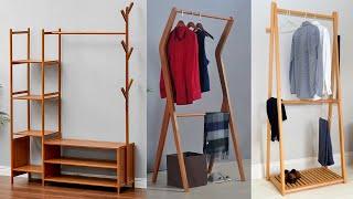 Top Wooden Cloth Rack Ideas for Modernize your living room