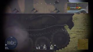 Ferdinand weakspot in War Thunder (directly to ammunition)