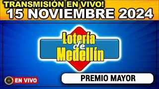 Resultado LOTERIA DE MEDELLIN del VIERNES 15 de noviembre 2024