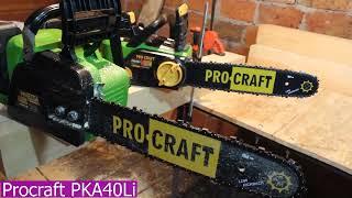 УЖАС Делает  Аккумуляторная Пила ProCraft И Makita Зачем?