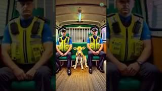 Innocent calf arrested by Police and saved by Big Yellow Bull #themissing #ai #shortsfeed