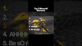 Top 5 Minecraft Moments