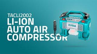 TACLI2002 Li-ion Auto Air Compressor | Product Demo