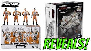 Hasbro Reveal TVC X-Wing Pilot 4 pack & HasLab Ghost Box + Pipelines