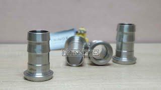  Нержавеющий штуцер шланговый конический DN 40 | TRiNOX | Stainless steel hose fitting  #aisi304