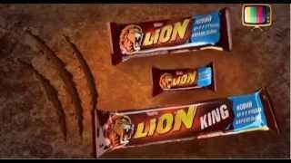 реклама батончик лайн / lion advertising / новий хрумкий