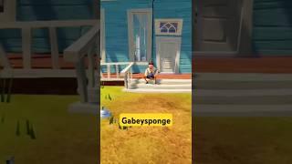 Hello Neighbor tried to sit down  #helloneighbor #gaming #shorts