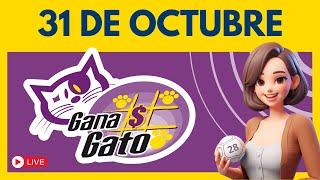 Sorteo GANA GATO de Hoy 31 de octubre 2024 