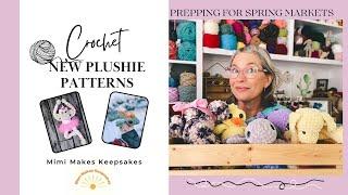 New Crochet Plushie Patterns for Spring Market