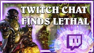 Savjz Hearthstone: Twitch chat finds lethal!