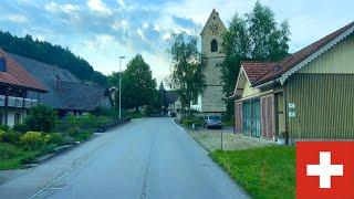 Driving in Switzerland: Aarwangen - Langenthal - Lotzwil - Ursenbach