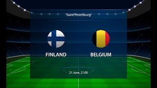 Belgium vs Finland Match || Euro Event 2021 || Pes