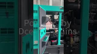 50KW silent cummins generator sets, with leroy somer alternator, small power station for home use.