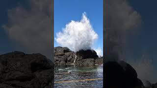 Ocean Waterfalls in Southeast Asia