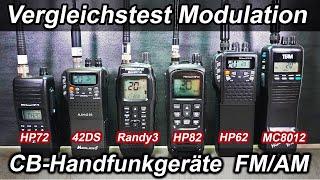 CB-FUNK: Vergleich Modulation PRESIDENT - PNI - ALBRECHT - TEAM #cbfunk #prepper #blackout