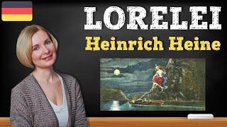 Lorelei, Heinrich Heine. Лорелея, Генрих Гейне