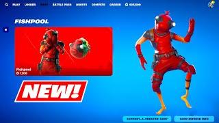 NEW Item Shop Fishpool Skin Deadpool SET Fortnite!