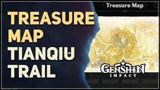 Follow the treasure map Tianqiu Treasure Trail Genshin Impact