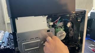 Снятие блока лазера kyocera p5021 /5026 /5521 /5526