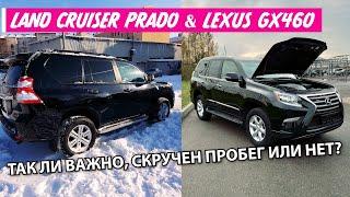 Лексус GX460 и Прадо150 с пробегом. Сравниваю состояние после осмотров.