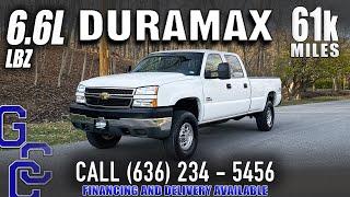 LBZ Duramax For Sale: 2007 Chevrolet Silverado 3500 4x4 6.6 Diesel With Only 61k Miles