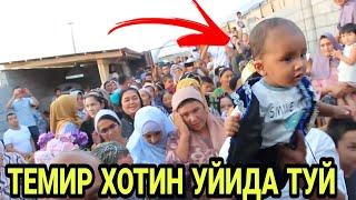 ТЕМИР ХОТИН УЙИДА ЯНА ТУЙ БОШЛАНДИ / ПРАНКСИЗ ТУЙ БУЛДИ(ОХУНОВ ТВ)